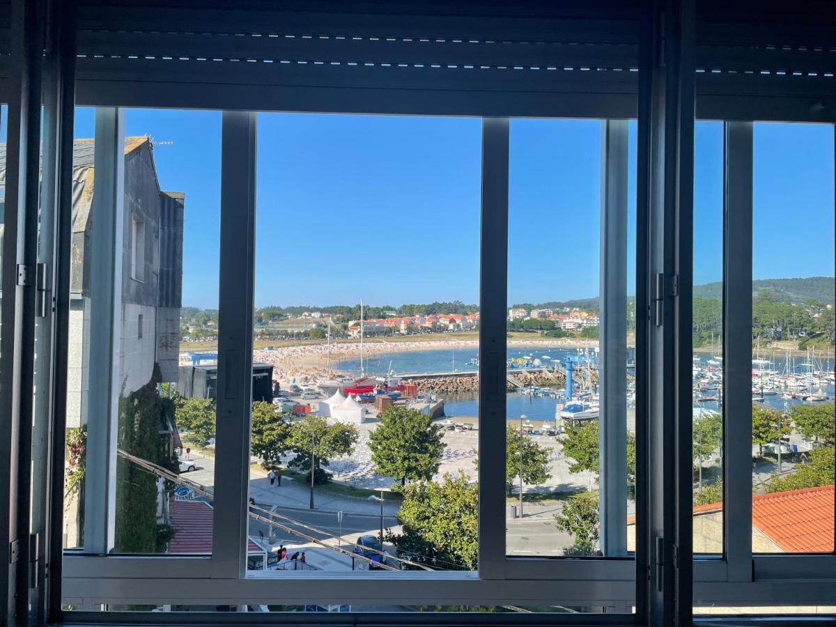 サンシェンショPiso En Portonovo Con Vistas A La Playaアパートメント エクステリア 写真