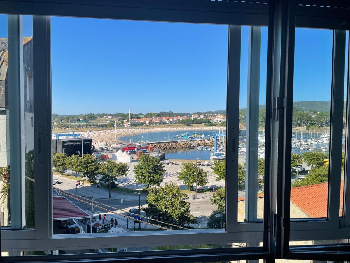 サンシェンショPiso En Portonovo Con Vistas A La Playaアパートメント エクステリア 写真